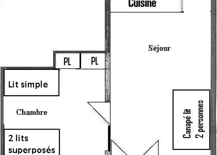 Appartement Renove 2 Pieces, 5 Pers, Proche Pistes Et Commerces - Fr-1-455-71 Apartman